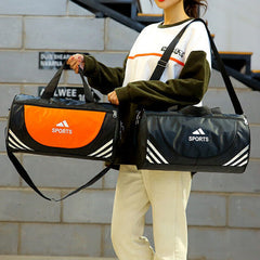 Large Sport Gym Tote Duffle Bag Men Lady Travel Work Gear Bag Sortable Placement