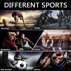 Mens Sports Running Shorts Gym Training Fitness Bottoms Double Layer With Pocket