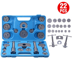 22pc Auto Car Universal Disc Piston Caliper Brake Rewind Wind Back Tool Kit Set