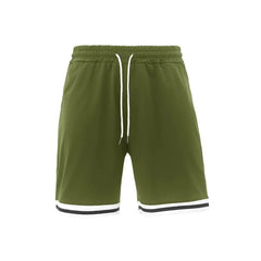 Male Color Blocking Sports And Leisure Teen T-shirt Suit
