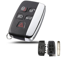 5 Button Remote Key Fob Case For Land Rover Range Rover Sport Evoque Discovery 4