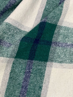 Men's Flannel Jacket Zipper Hooded Jacket