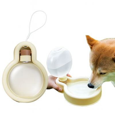 500ml Portable Cat Dog Water Bottle Sealed Travel Puppy Cats Fold Drinking Bowl Outdoor Pet Water Dispenser Pet Products
