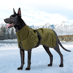 Medium And Large Dogs Handsome Winter Warm Clothing Snowproof Pet Supplies