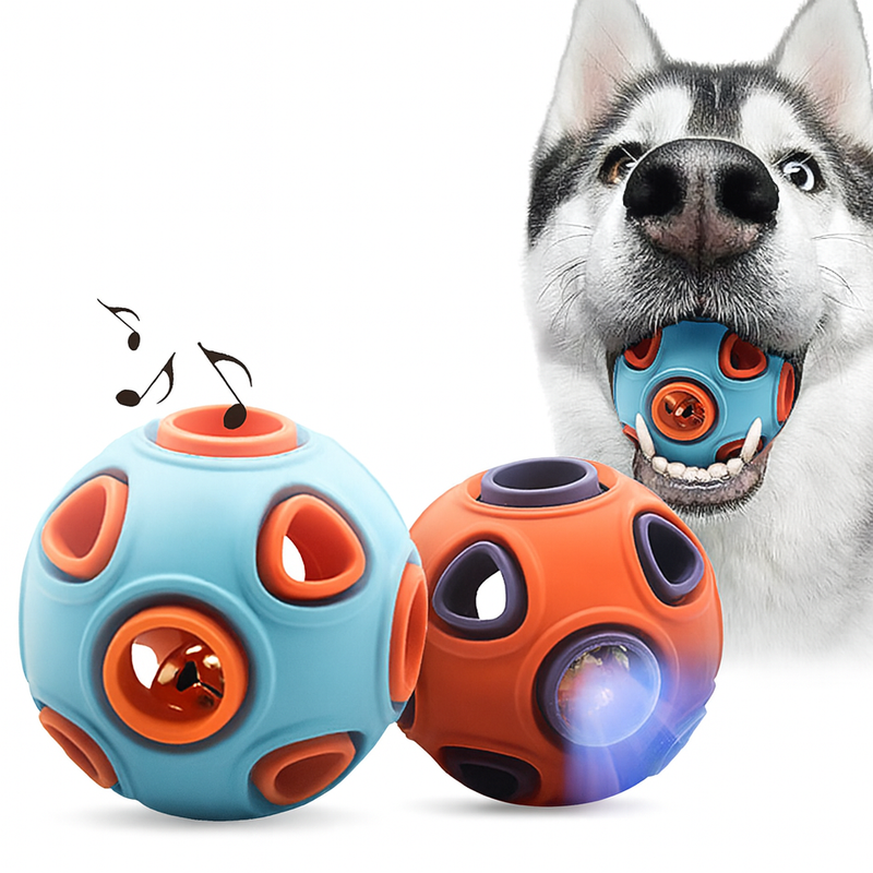 Luminous Sounding Dog Toy Ball