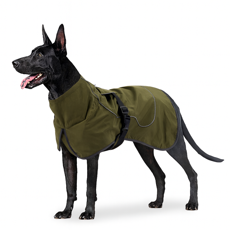 Medium And Large Dogs Handsome Winter Warm Clothing Snowproof Pet Supplies