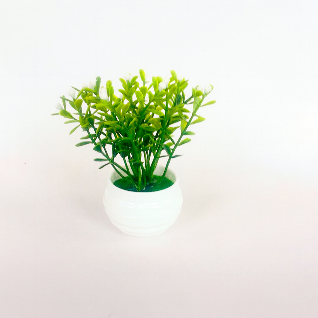 Artificial Green Plants Potted Artificial Flowers Small Ornaments