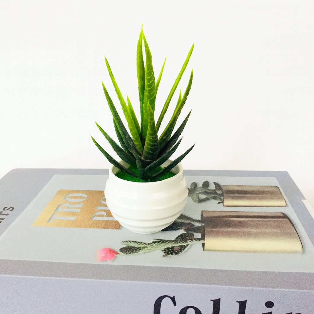 Artificial Green Plants Potted Artificial Flowers Small Ornaments