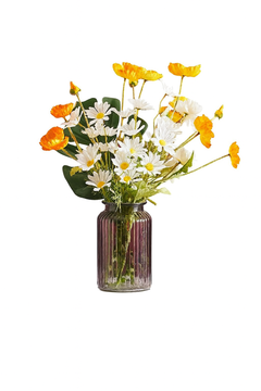 Creative Colorful Silk Fabric Artificial Flowers