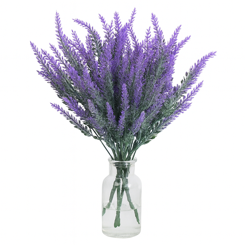 Living Room Home Decoration 1 Bunch Of Artificial Flowers Lavender Floral