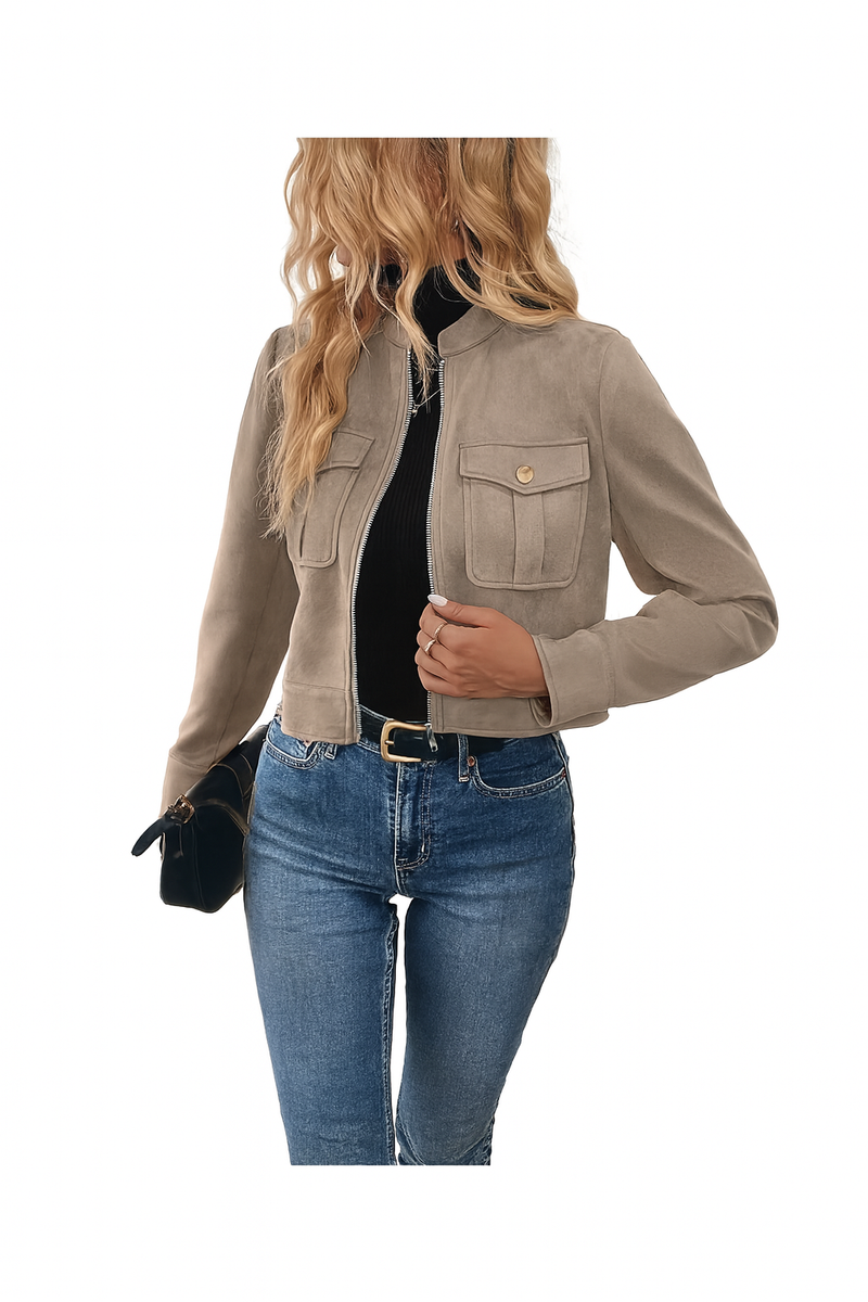 All-match Light Luxury Short Fashionable Coat Jacket