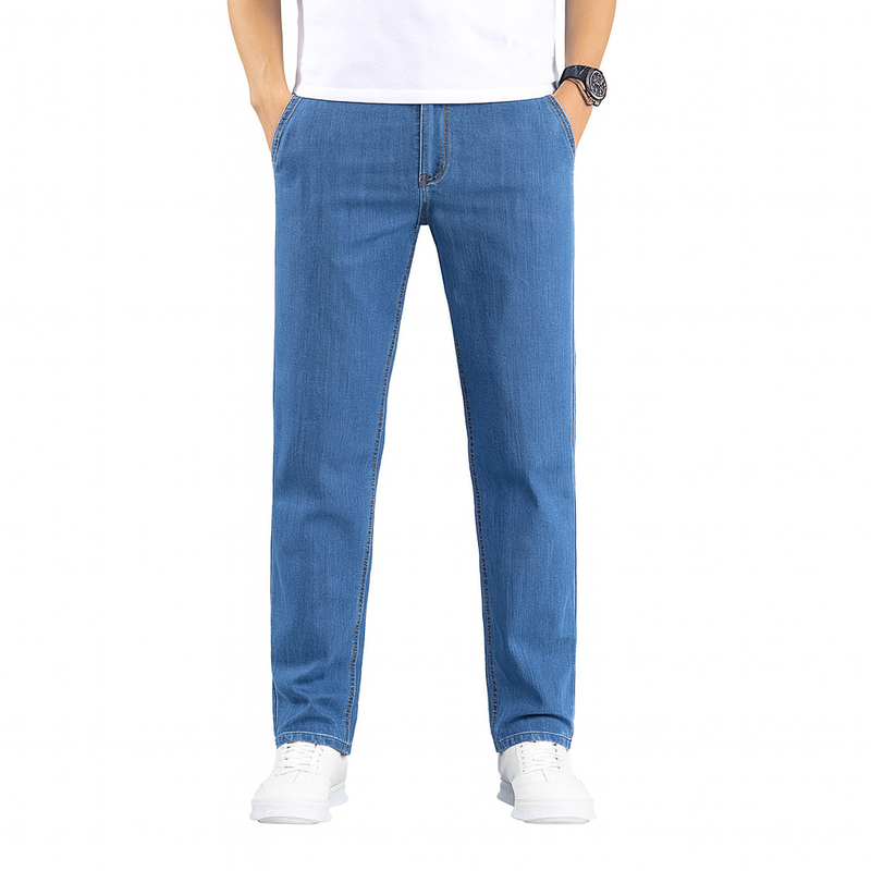 Versatile Stretch Korean Style Slim Fit Trousers