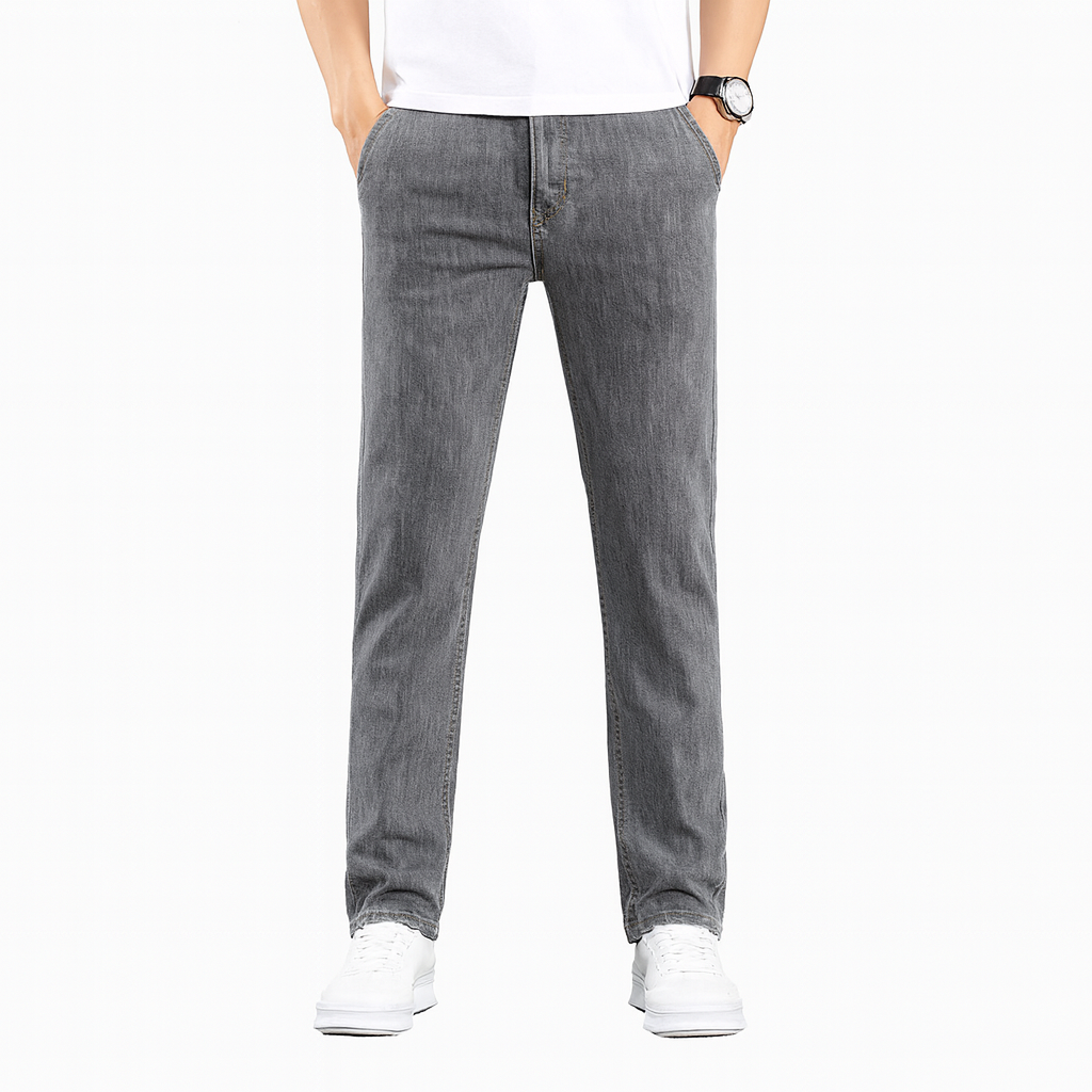 Versatile Stretch Korean Style Slim Fit Trousers