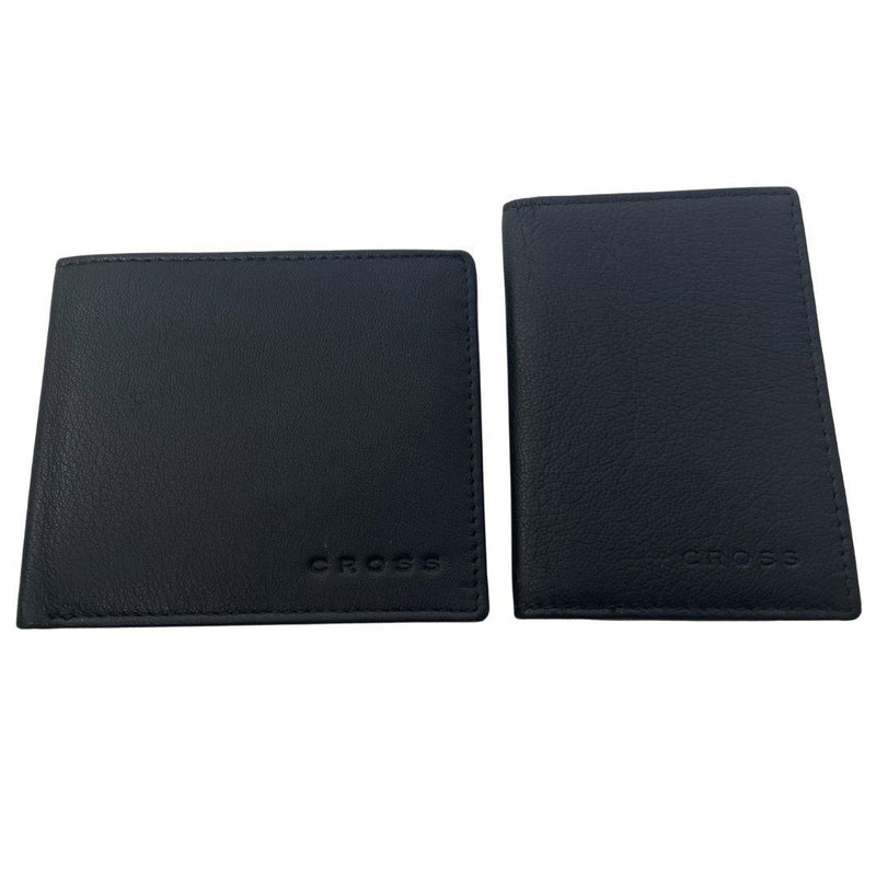 Cross Luxury Insignia Express 2 Piece Set Leather Wallet with Credit Card Case - TikTopia