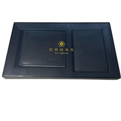Cross Luxury Insignia Express 2 Piece Set Leather Wallet with Credit Card Case - TikTopia