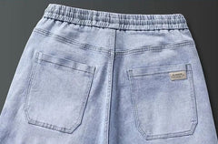Men's Jeans Slim Fit Fashion Ankle-tied Harem Pants
