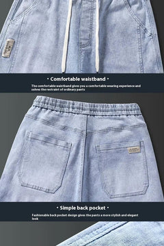 Men's Jeans Slim Fit Fashion Ankle-tied Harem Pants