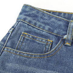 Women’s High-Waist Straight-Leg Jeans - TikTopia