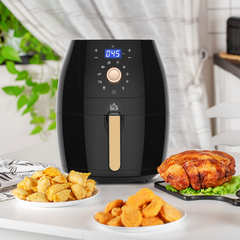 Air Fryer 1700W 5.5L with Digital Display Adjustable Temperature - TikTopia