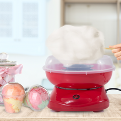 Candy Floss Machine, 450W-Red - TikTopia