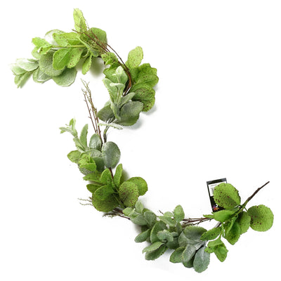 125cm Artificial Hanging Trailing Mint Leaf Garland Plant - TikTopia