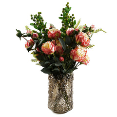 Pack of 6 x 70cm Artificial Green Berry Spray - TikTopia