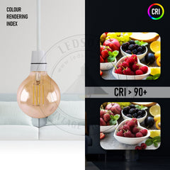 10Pack E27 LED Edison Dimmable Vintage Amber Glass Warm white 2700K Light Bulbs - TikTopia