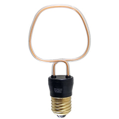 3 Pack 4W Retro LED Soft Filament E27 Decorative Industrial Light - TikTopia
