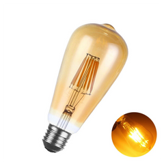 E27 ST64 Vintage LED Dimmable  Bulbs, 8W Edison Light Bulb, - TikTopia