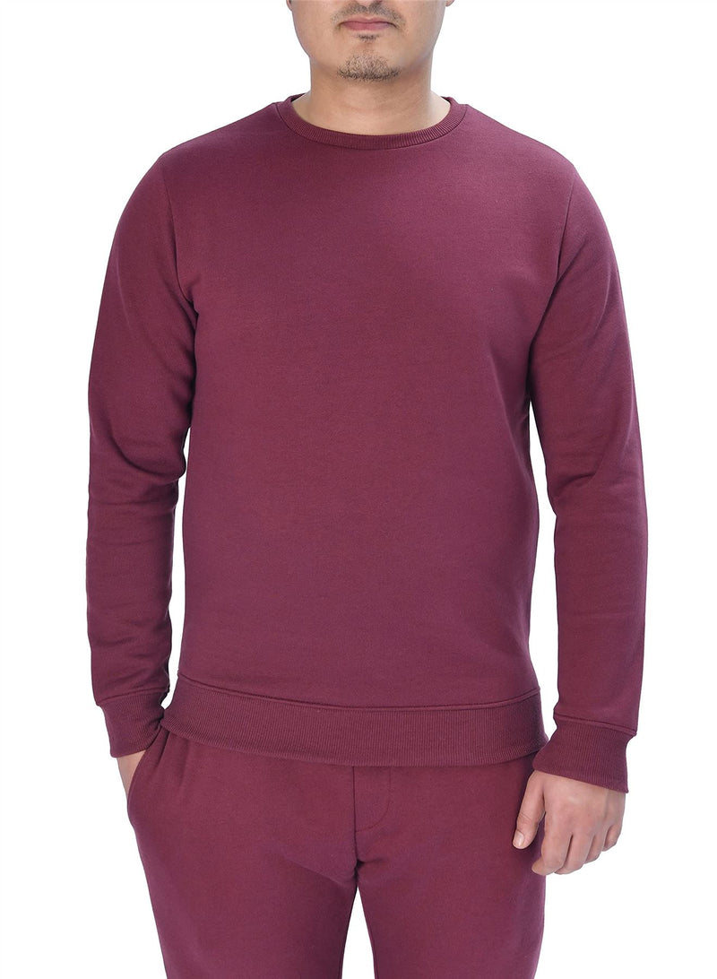 MENS CREW SWEATSHIRT  BURG L - TikTopia