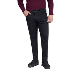 Mens Skinny Leg Jeans Black - Size 36" - TikTopia
