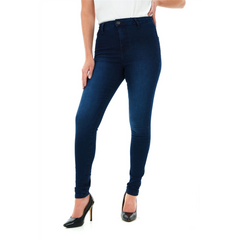 Ladies High Rise Jean Dark Wash - Size 18 - TikTopia