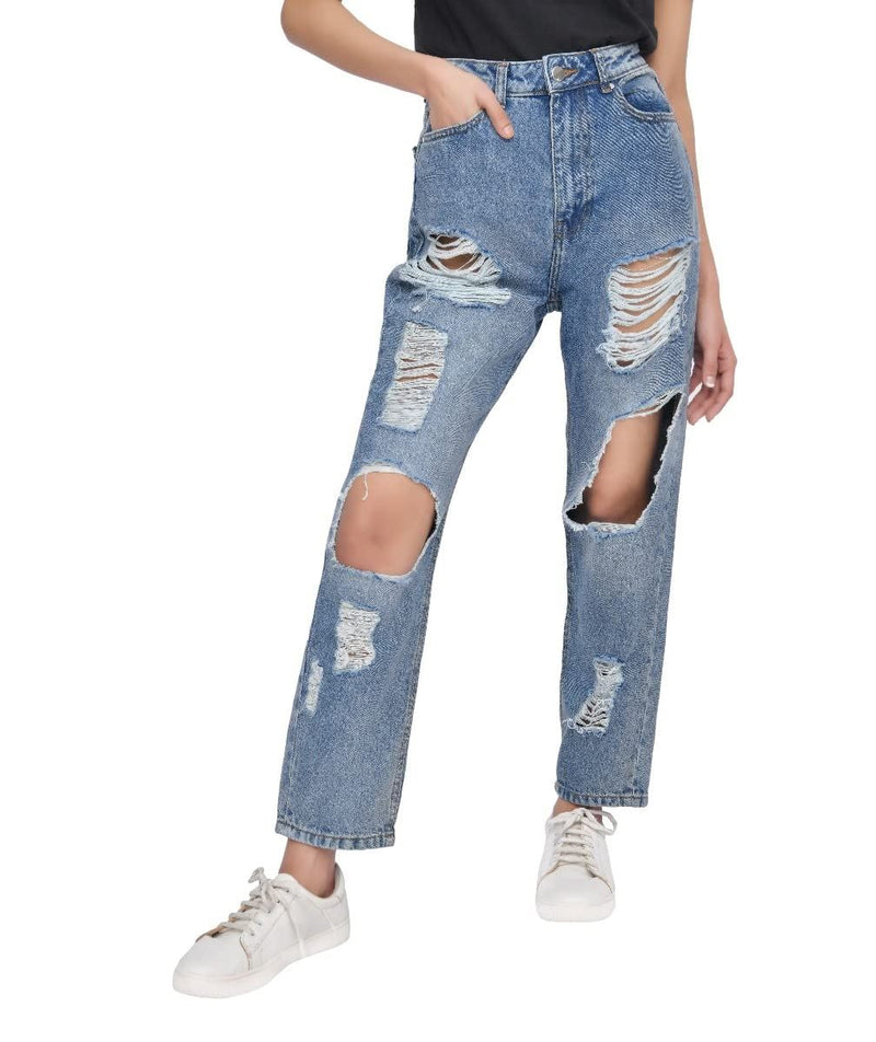 MULTI RIP MOM JEAN MID WASH 16 - TikTopia