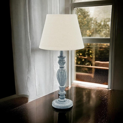 45CM TRADITIONAL LAMP AND SHADE - TikTopia