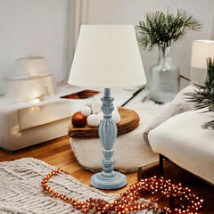 45CM TRADITIONAL LAMP AND SHADE - TikTopia