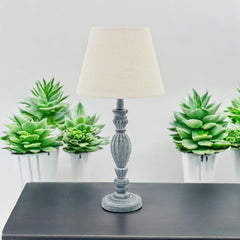 45CM TRADITIONAL LAMP AND SHADE - TikTopia