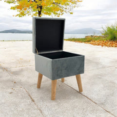 GREY WOODEN TRUNK - TikTopia