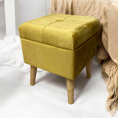 YELLOW WOODEN TRUNK - TikTopia