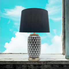 43CM LAMP AND SHADE - TikTopia