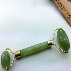 Jade Facial Massage Roller – Natural Beauty Tool for Glowing Skin - TikTopia