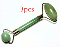 Jade Facial Massage Roller – Natural Beauty Tool for Glowing Skin - TikTopia