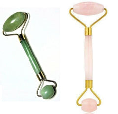 Jade Facial Massage Roller – Natural Beauty Tool for Glowing Skin - TikTopia