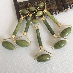 Jade Facial Massage Roller – Natural Beauty Tool for Glowing Skin - TikTopia