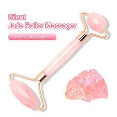 Jade Facial Massage Roller – Natural Beauty Tool for Glowing Skin - TikTopia