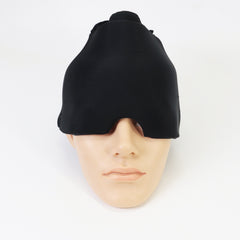 Migraine Relief Hat Cold Therapy Migraine Relief Products Comfortable Head Wrap Ice Pack Eye Mask For Puffy Eyes - TikTopia
