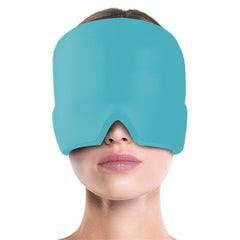 Migraine Relief Hat Cold Therapy Migraine Relief Products Comfortable Head Wrap Ice Pack Eye Mask For Puffy Eyes - TikTopia
