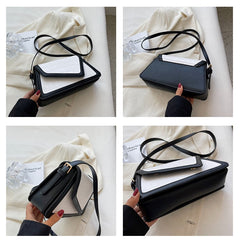 Stone Pattern Square Bag All-match One-shoulder High Sense - TikTopia