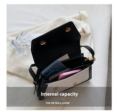 Stone Pattern Square Bag All-match One-shoulder High Sense - TikTopia