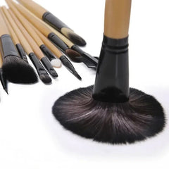 Gift Bag Of 24 Pcs Makeup Brush Sets Professional Cosmetics Brushes Eyebrow Powder Foundation Shadows Pinceaux Make Up Tools - TikTopia