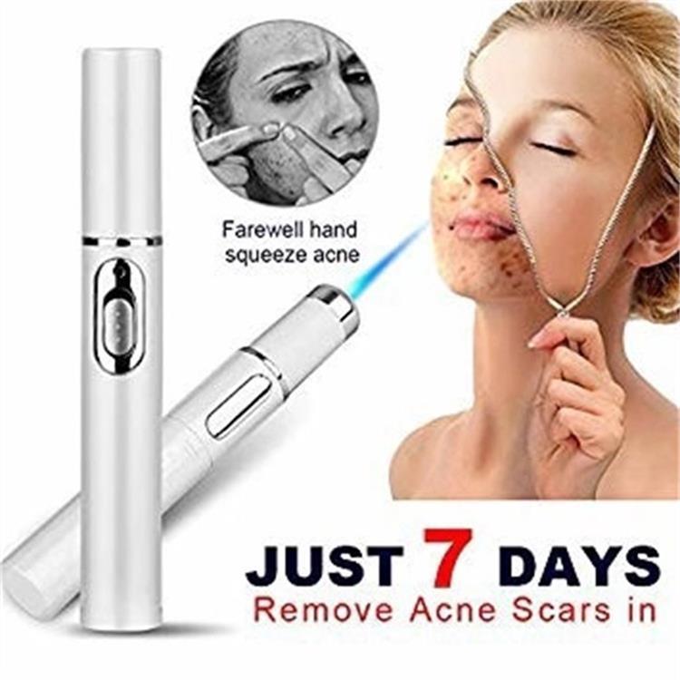 Blue Light Therapy Acne Laser Pen Soft Scar Wrinkle Removal Treatment Device Skin Care Beauty Equipment - TikTopia
